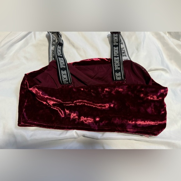 PINK by Victoria’s Secret | velvet | bralette | size large | like new - Picture 2 of 3